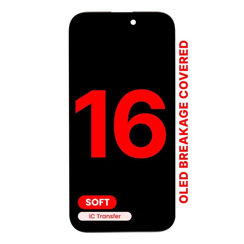 OLED displej pro iPhone 16 (Aftermarket Pro: XO7 Soft OLED)