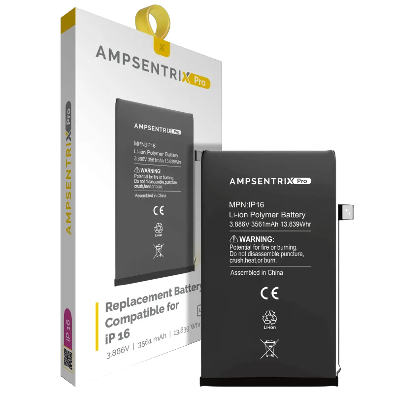 Baterie pro iPhone 16 (AmpSentrix Pro)