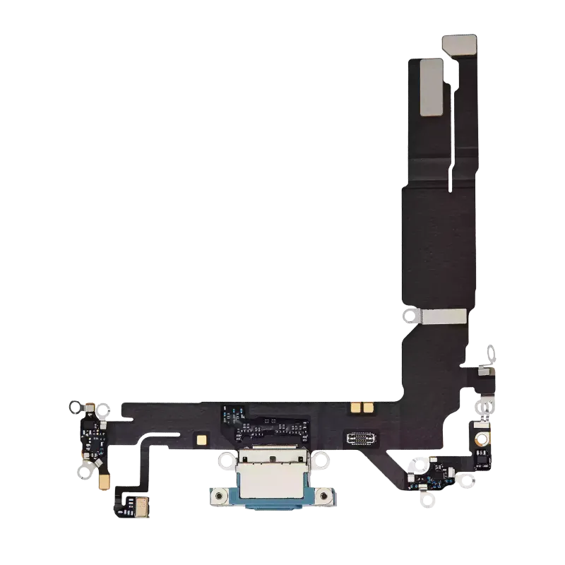 Flex kabel nabíjecího konektoru pro iPhone 16 (Premium) (modrozelená)