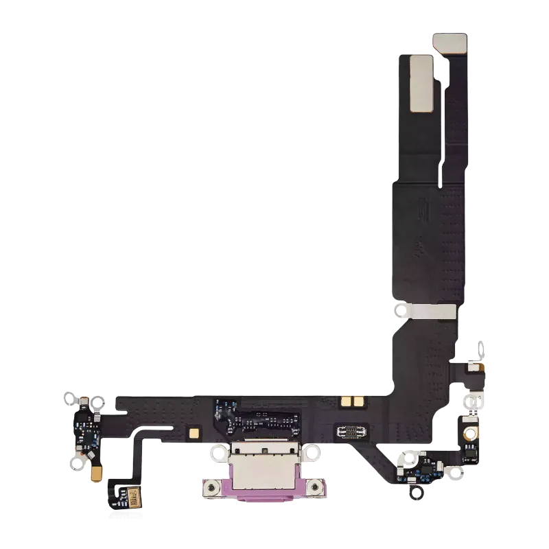 Flex kabel nabíjecího konektoru pro iPhone 16 (Premium) (růžová)