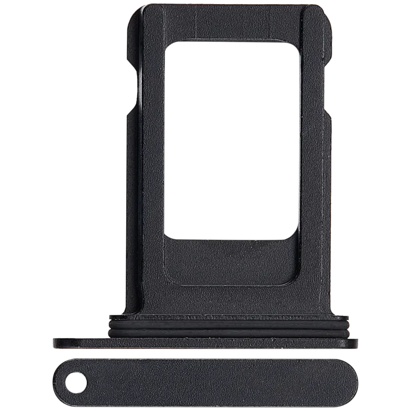 SIM šuplík (jedna SIM) pro iPhone 16e / 17e (černá)