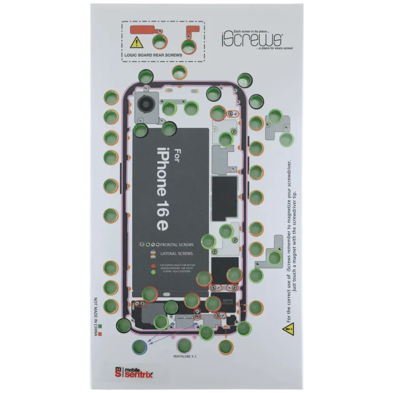 Podložka na šroubky iScrews pro iPhone 16e (dottorpod)