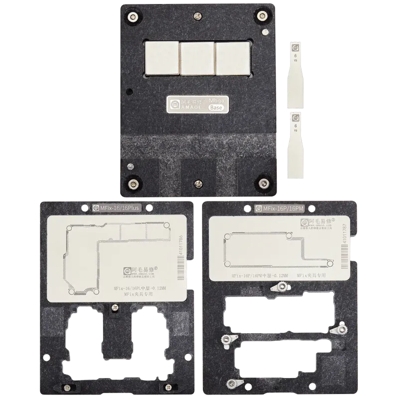 MFix-16 řada Mbga základní deska střední Layer BGA Reballing platforma pro iPhone 16 (řada) (Amaoe)