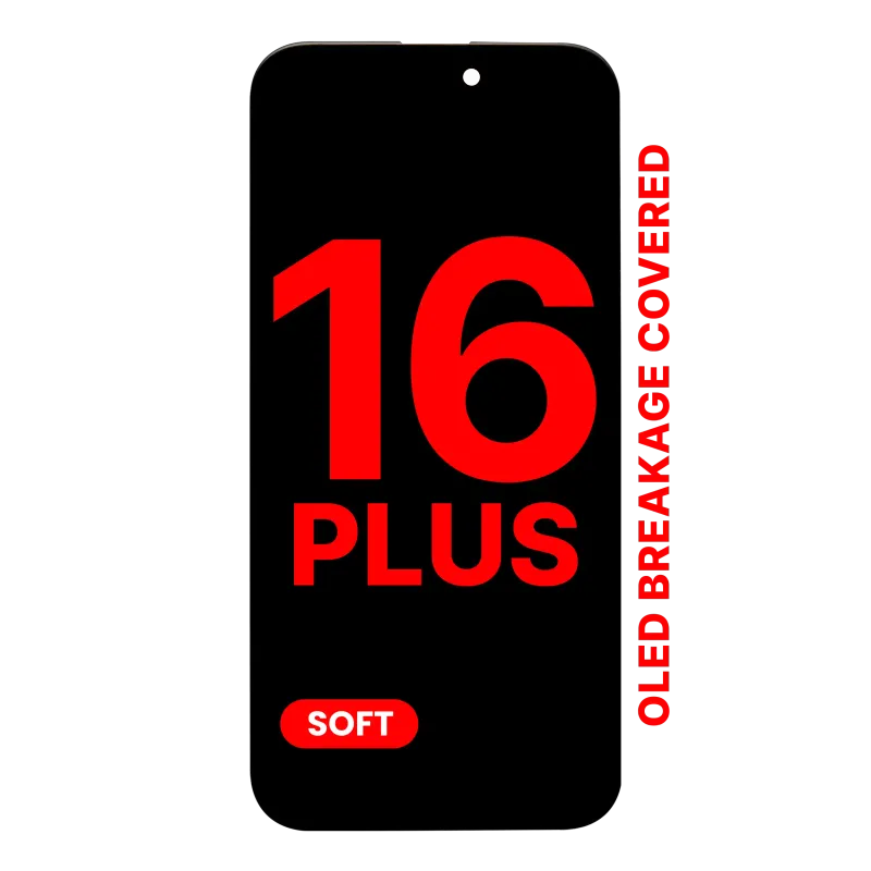 OLED displej pro iPhone 16 Plus (Aftermarket Pro: XO7 Soft OLED)