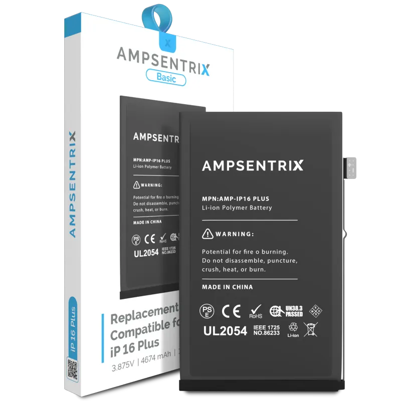 Baterie pro iPhone 16 Plus (AmpSentrix Basic)
