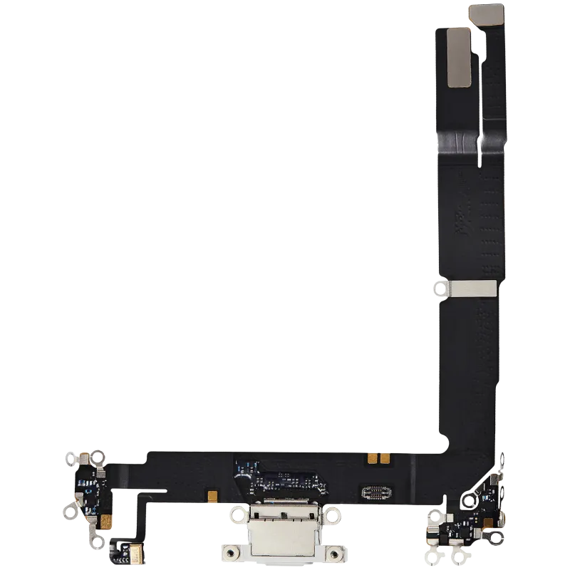 Flex kabel nabíjecího konektoru pro iPhone 16 Plus (Premium) (bílá)