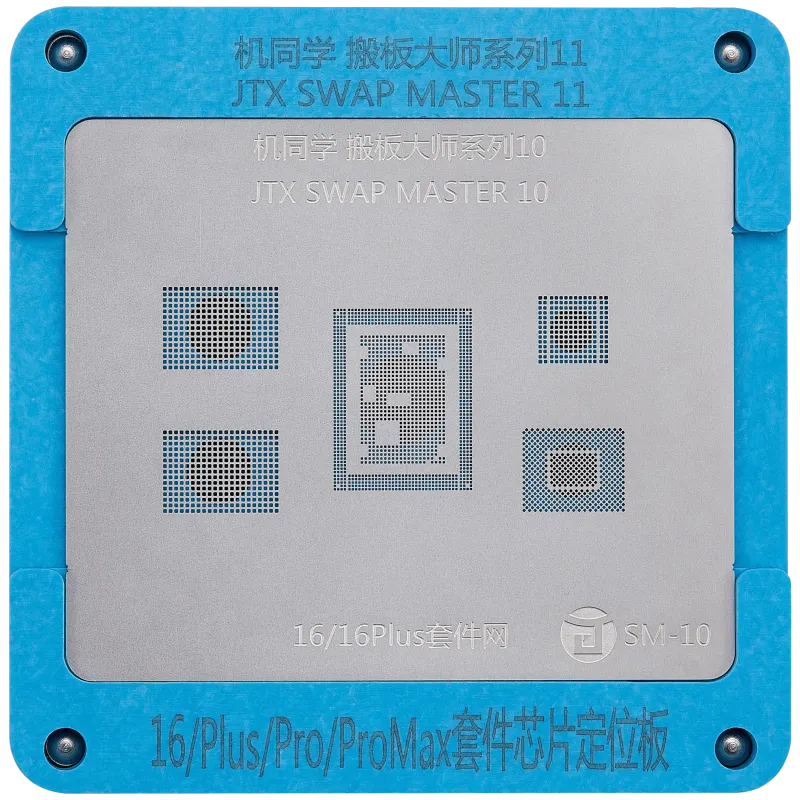 Swap deska Chips Reballing platforma (SM-01) pro iPhone 8-16 (řada) (JiTongXue)
