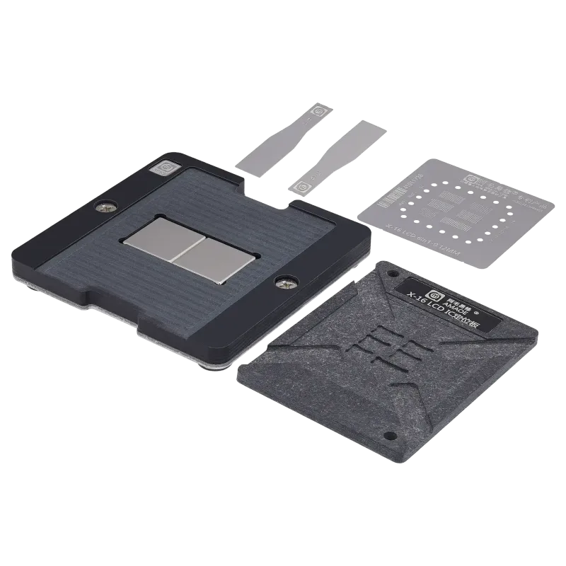 Displej IC Reballing platforma pro iPhone X-17 (řada) (Amaoe)