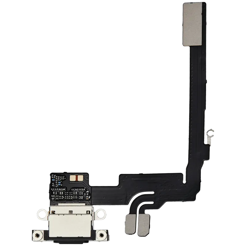 Flex kabel nabíjecího konektoru pro iPhone 16 Pro (Aftermarket Plus) (černý titan)