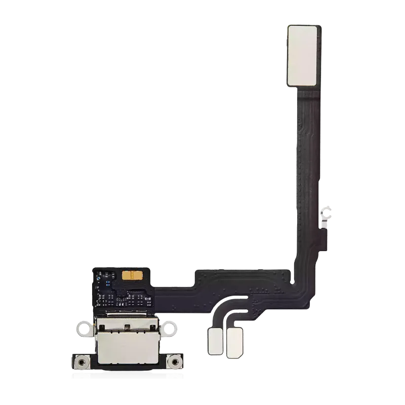 Flex kabel nabíjecího konektoru pro iPhone 16 Pro (Premium) (černý titan)