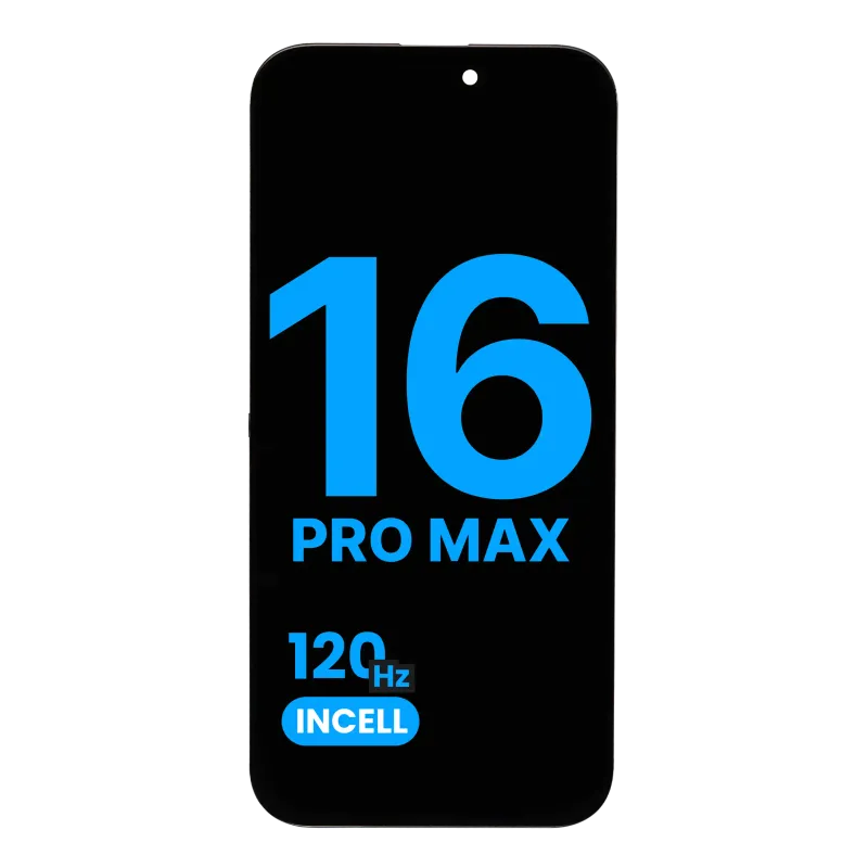LCD displej pro iPhone 16 Pro Max (Aftermarket: AQ7 / Incell) (120 Hz)