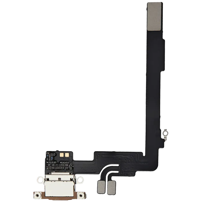 Flex kabel nabíjecího konektoru pro iPhone 16 Pro Max (Aftermarket Plus) (pouštní titan)