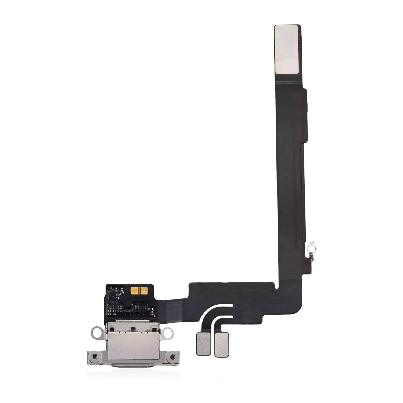 Flex kabel nabíjecího konektoru pro iPhone 16 Pro Max (Premium) (bílý titan)