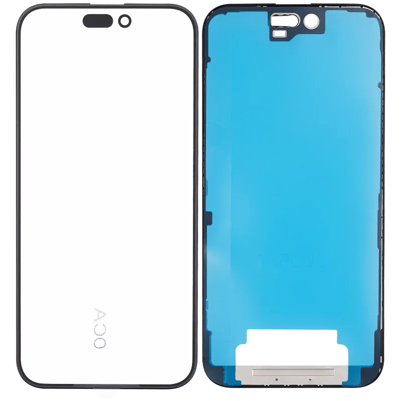 3v1 (sklo s předinstalovanou OCA + rámeček) pro iPhone 16 Plus (OCA Master)