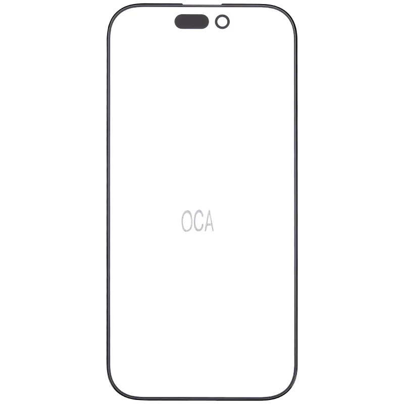 2v1 (sklo + předinstalovaná OCA) pro iPhone 16 Pro (balení 10 ks)