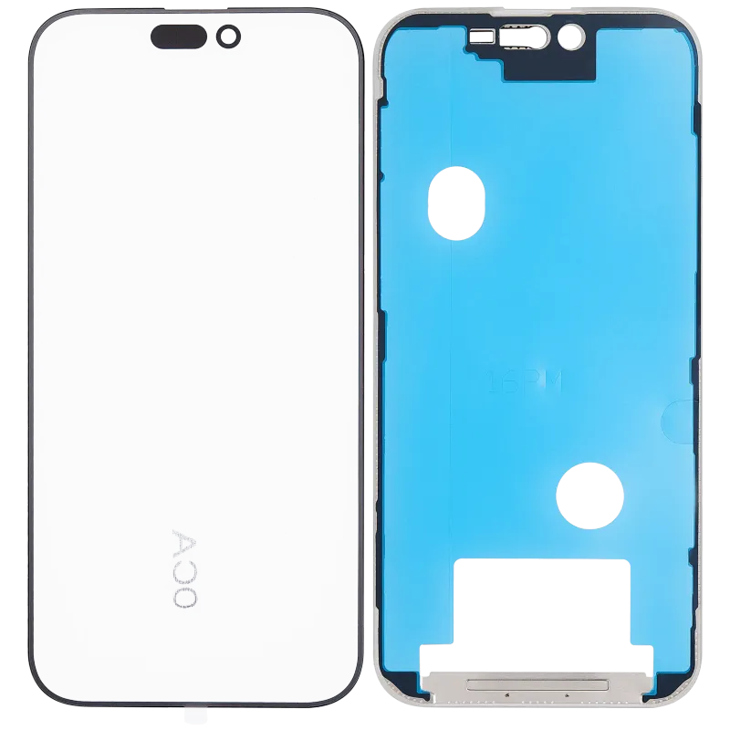 3v1 (sklo s předinstalovanou OCA + rámeček) pro iPhone 16 Pro Max (OCA Master)