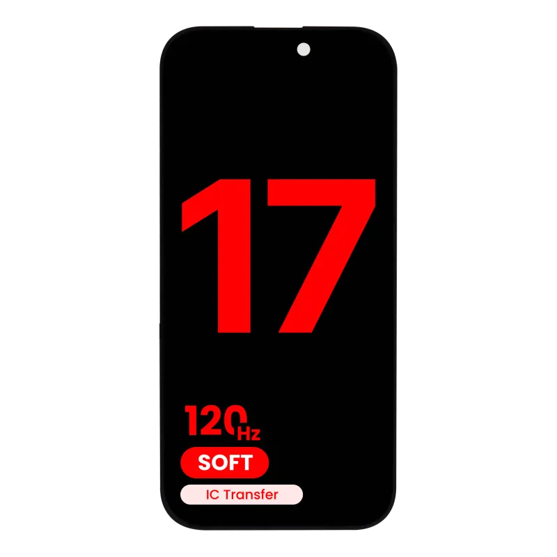 OLED displej pro iPhone 17 (Aftermarket Plus: Soft OLED) (120 Hz)