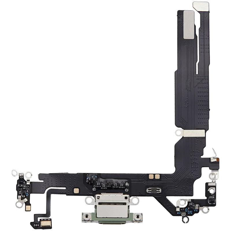 Flex kabel nabíjecího konektoru pro iPhone 17 (Aftermarket Plus) (šalvějová)