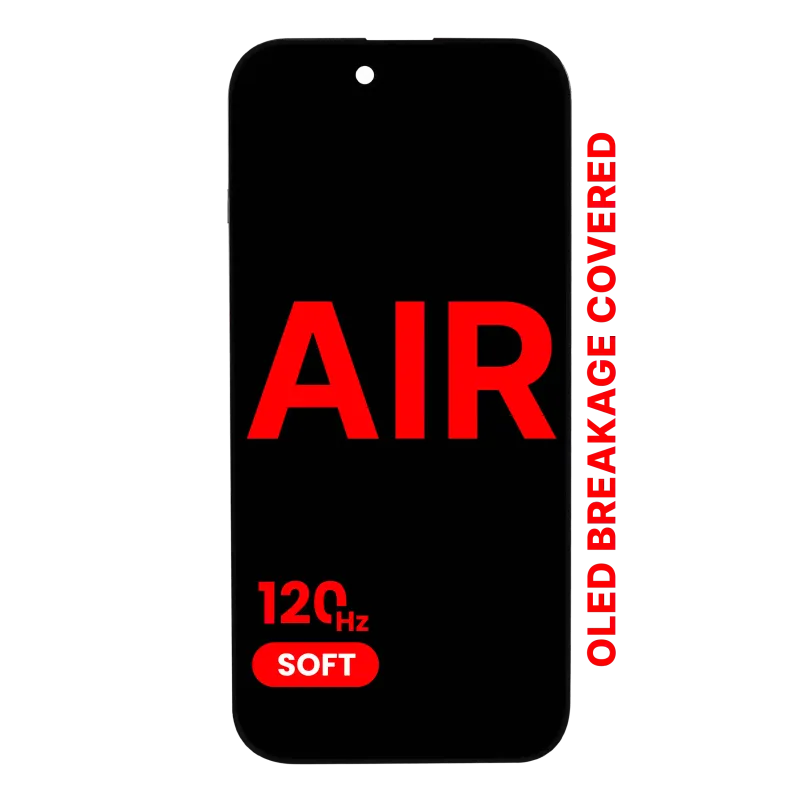 OLED displej pro iPhone Air (Aftermarket Pro: XO7 Soft OLED) (120 Hz)