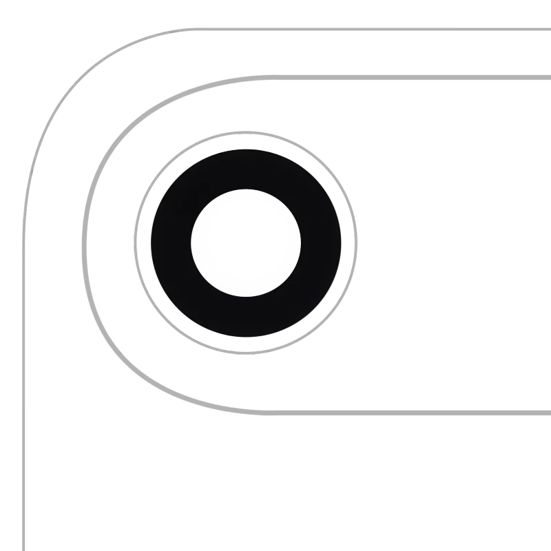 Sklíčko zadní kamery (jen sklo) s lepením pro iPhone Air (pravý safír) (Premium)