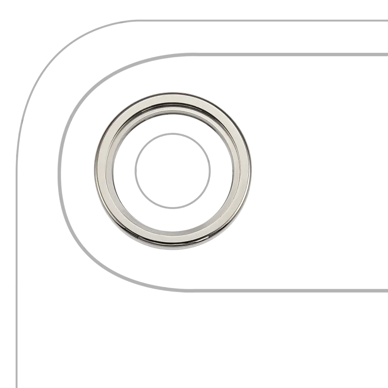 Sklíčko zadní kamery s držákem a rámečkem pro iPhone Air (sada 3 ks) (Premium) (světle zlatá)
