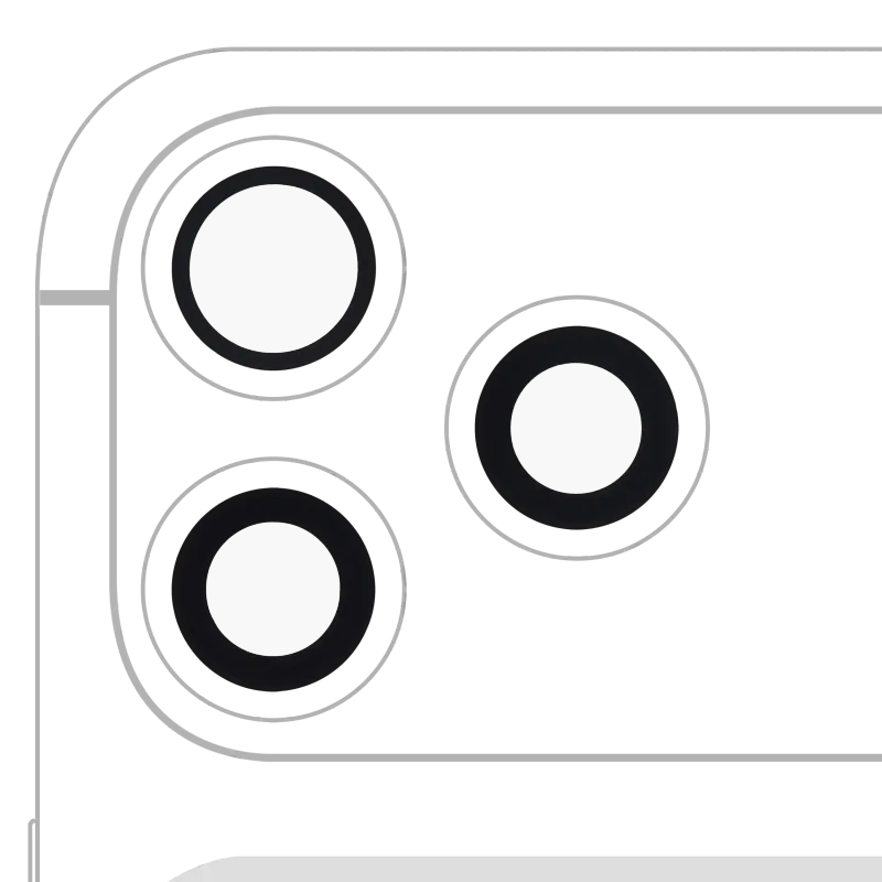 Sklíčko zadní kamery (jen sklo) s lepením pro iPhone 17 Pro / 17 Pro Max (sada 3 ks) (Aftermarket Plus)