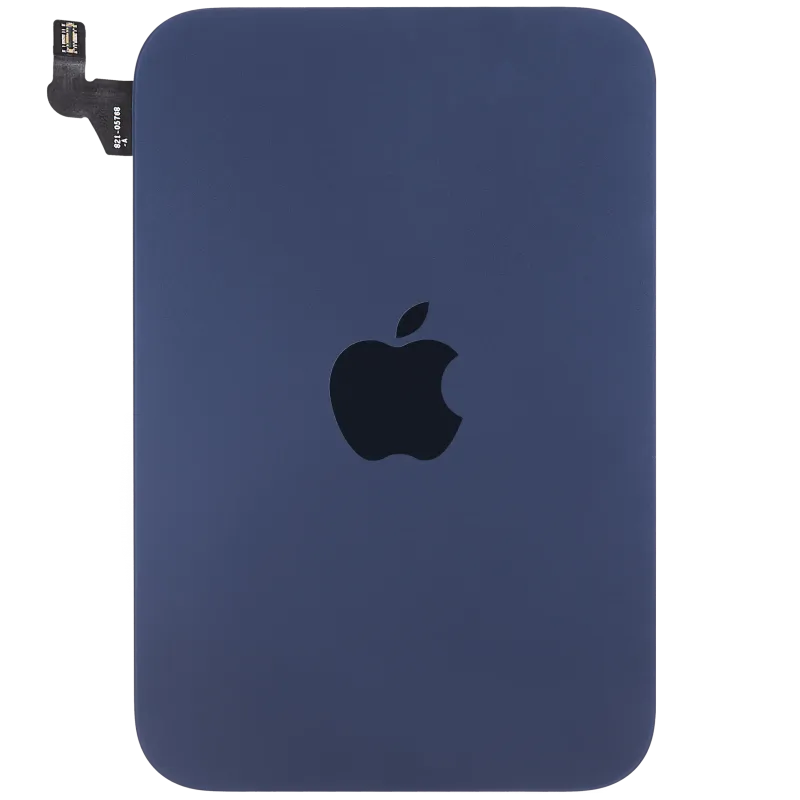 Zadní sklo s magnetem MagSafe a NFC pro iPhone 17 Pro (originál z vyřazeného zařízení, stav A) (temně modrá)