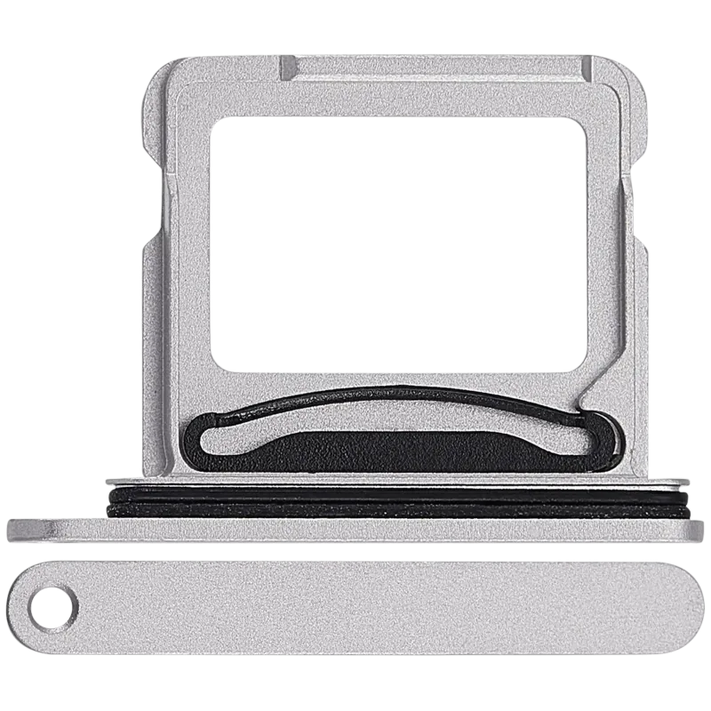 SIM šuplík (dvě SIM) pro iPhone 17 (bílá)