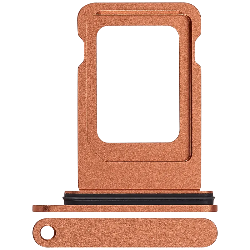 SIM šuplík (jedna SIM) pro iPhone 17 Pro / 17 Pro Max (kosmicky oranžová)
