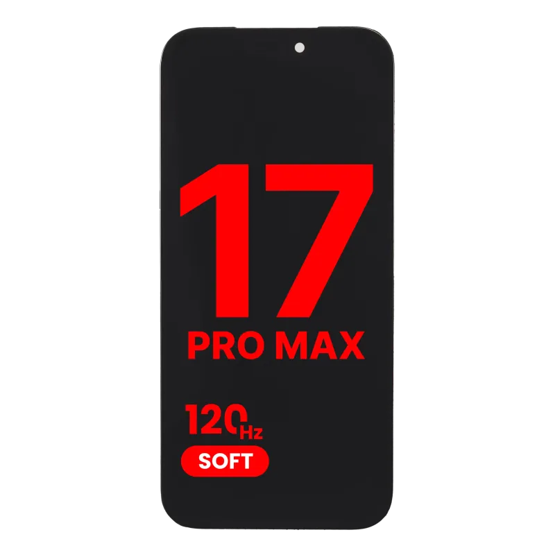 OLED displej pro iPhone 17 Pro Max (Aftermarket Plus: Soft OLED) (120 Hz)
