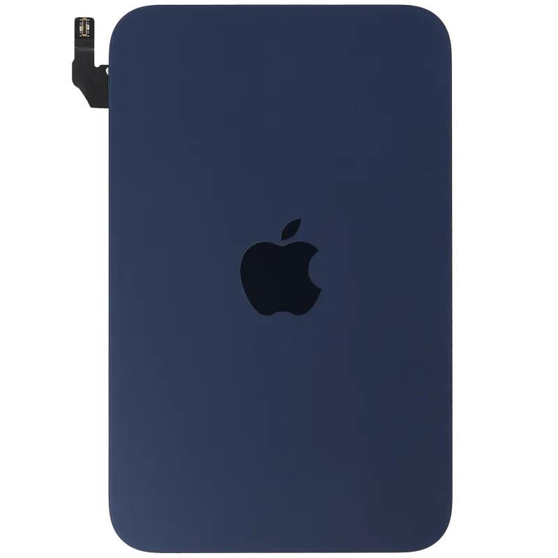 Zadní sklo s magnetem MagSafe a NFC pro iPhone 17 Pro Max (originál z vyřazeného zařízení, stav C) (temně modrá)