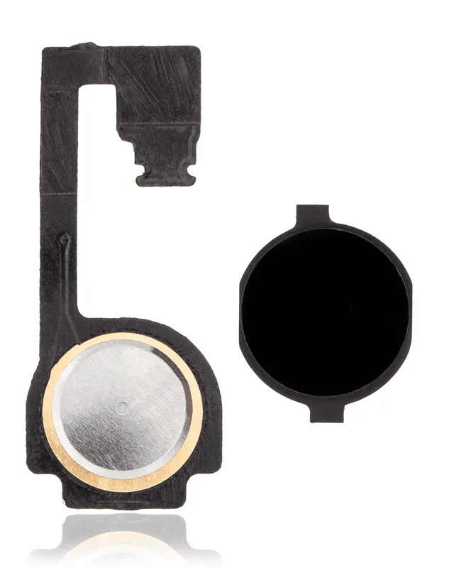 Tlačítko Home s flex kabelem pro iPhone 4 (černá)