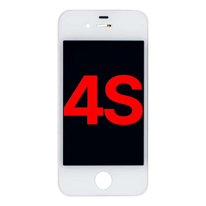 LCD displej pro iPhone 4S (Aftermarket Plus) (bílá)