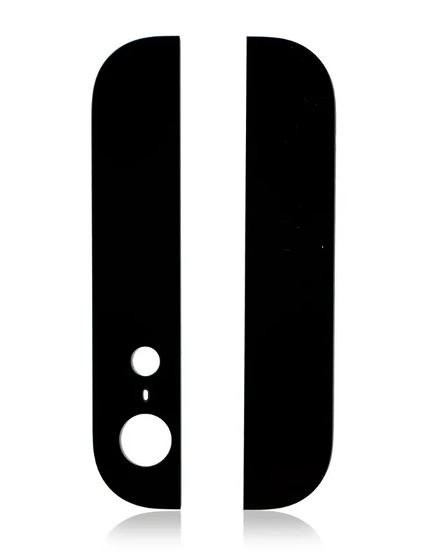 Zadní sklo (horní + spodní) pro iPhone 5 (černá)