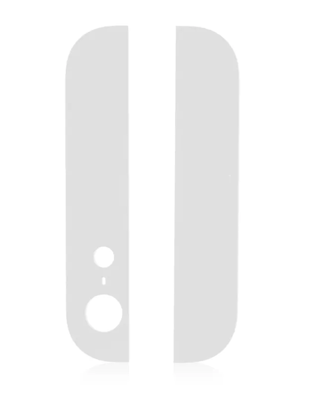 Zadní sklo (horní + spodní) pro iPhone 5 (bílá)