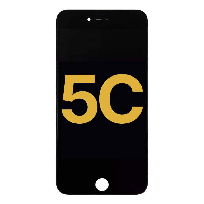 LCD displej pro iPhone 5C (repasovaný) (černá)