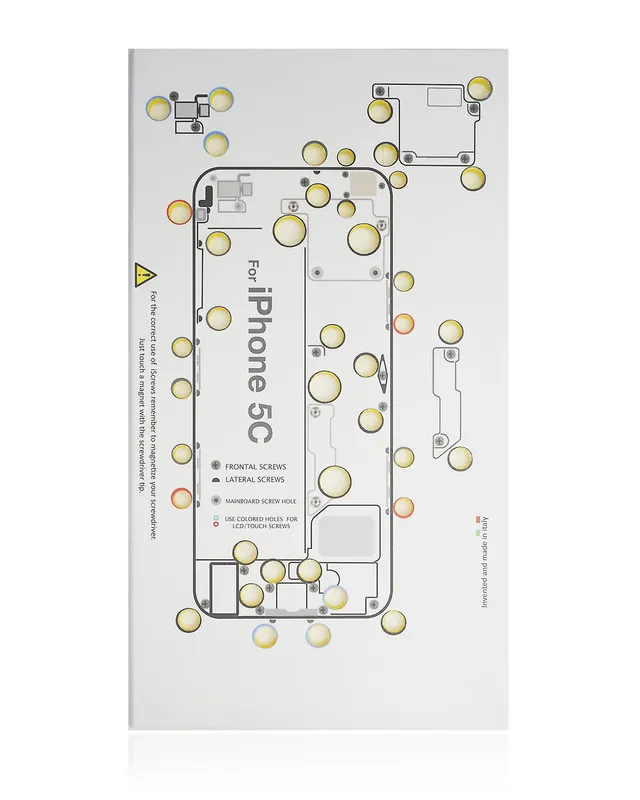 Podložka na šroubky iScrews pro iPhone 5C (dottorpod)