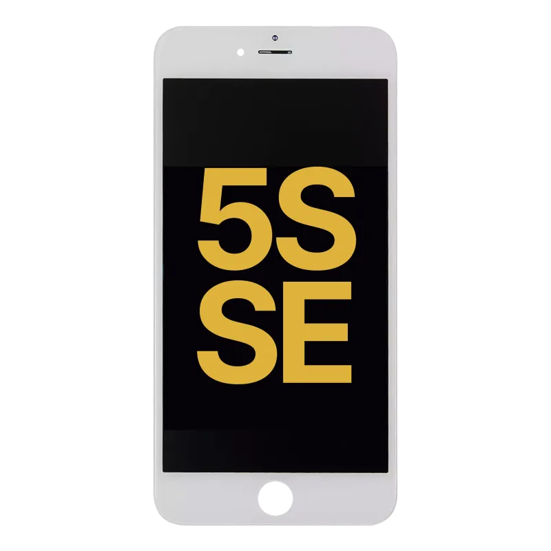LCD displej pro iPhone 5S / SE (2016) (repasovaný) (bílá)