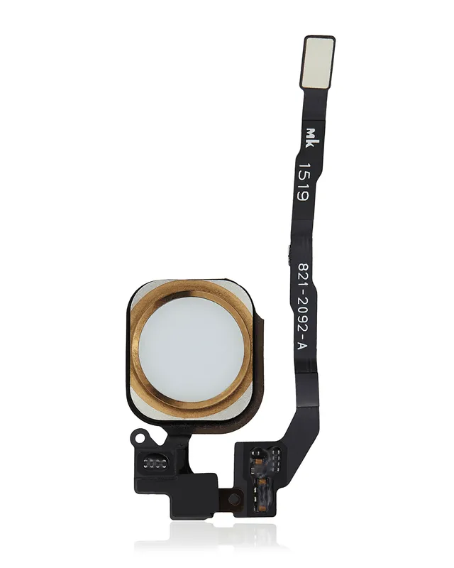 Tlačítko Home s flex kabelem pro iPhone 5S / SE (2016) (zlatá)