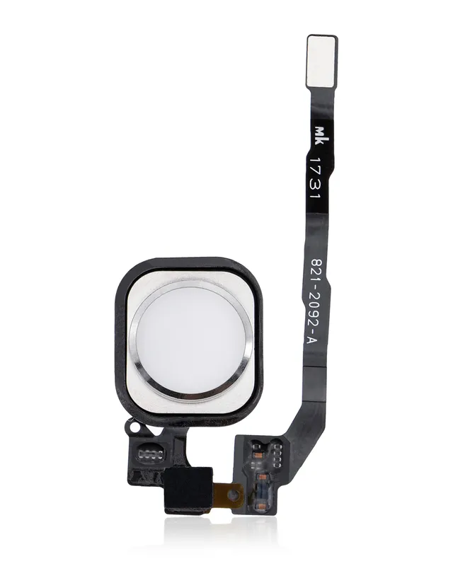 Tlačítko Home s flex kabelem pro iPhone 5S / SE (2016) (stříbrná)