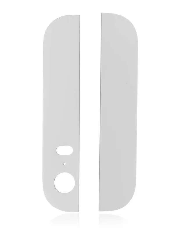 Zadní sklo (horní + spodní) pro iPhone 5S (bílá)