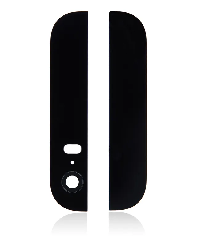 Zadní sklo (horní + spodní) pro iPhone 5S (černá)