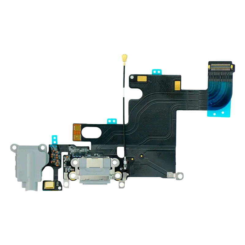 Flex kabel nabíjecího konektoru pro iPhone 6 (Premium) (stříbrná)