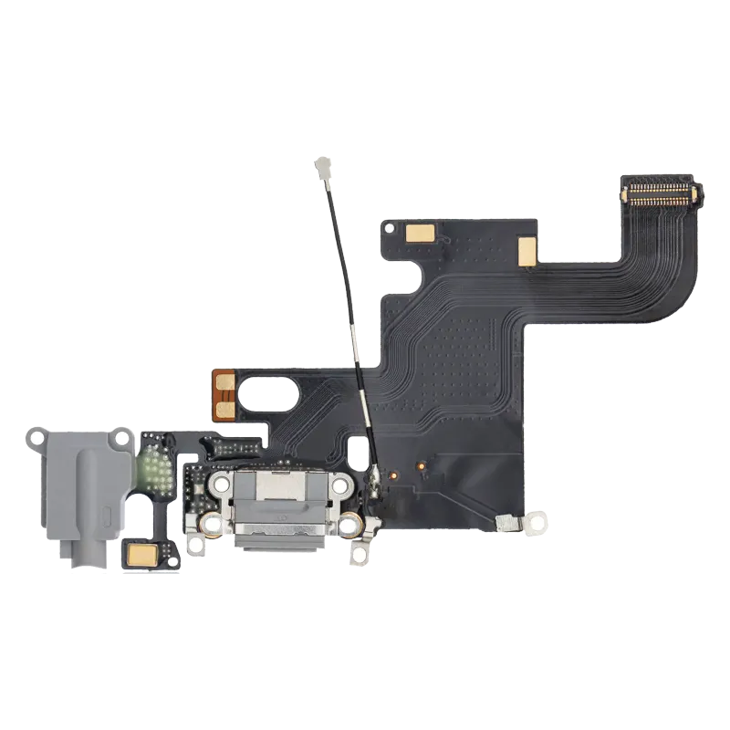 Flex kabel nabíjecího konektoru pro iPhone 6 (Premium) (vesmírně šedá)