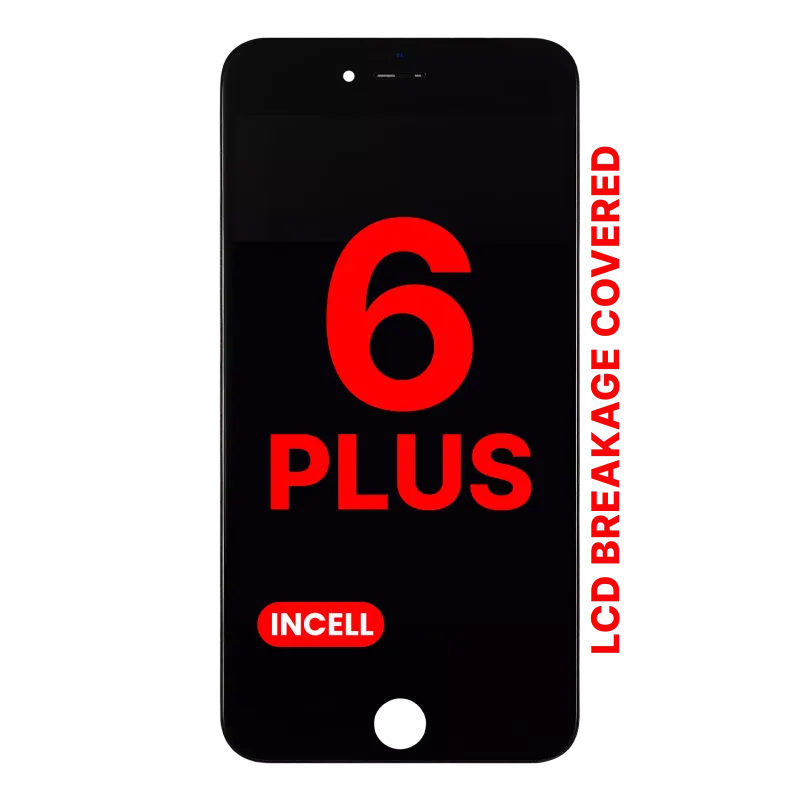 LCD displej pro iPhone 6 Plus (Aftermarket Pro: XO7 Incell) (černá)
