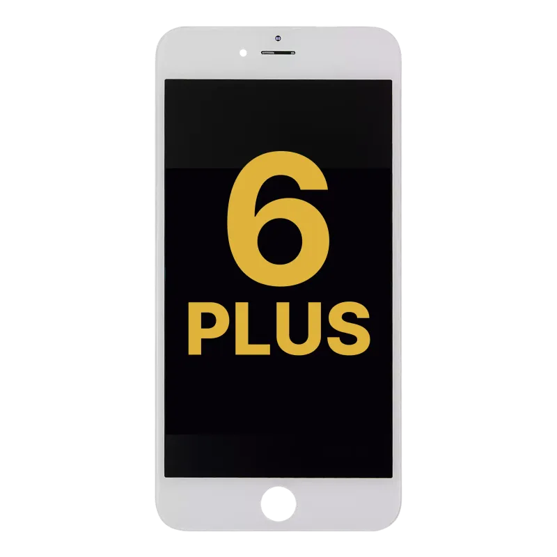 LCD displej pro iPhone 6 Plus (repasovaný) (bílá)