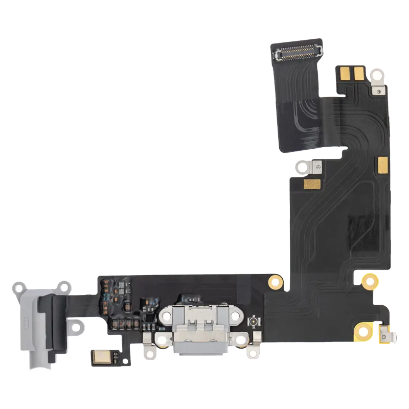 Flex kabel nabíjecího konektoru pro iPhone 6 Plus (Premium) (stříbrná)