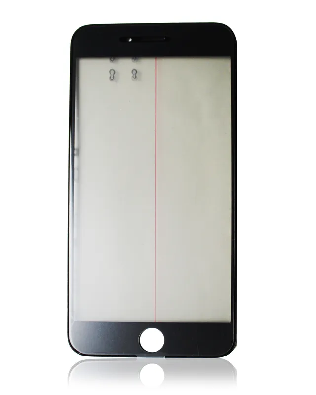 Sklo s rám / oca / polarizátor (předinstalováno) pro iPhone 6 Plus (černá)