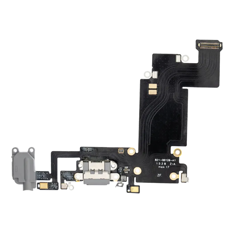 Flex kabel nabíjecího konektoru pro iPhone 6S Plus (Aftermarket) (vesmírně šedá)