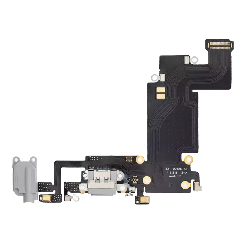Flex kabel nabíjecího konektoru pro iPhone 6S Plus (Premium) (stříbrná)